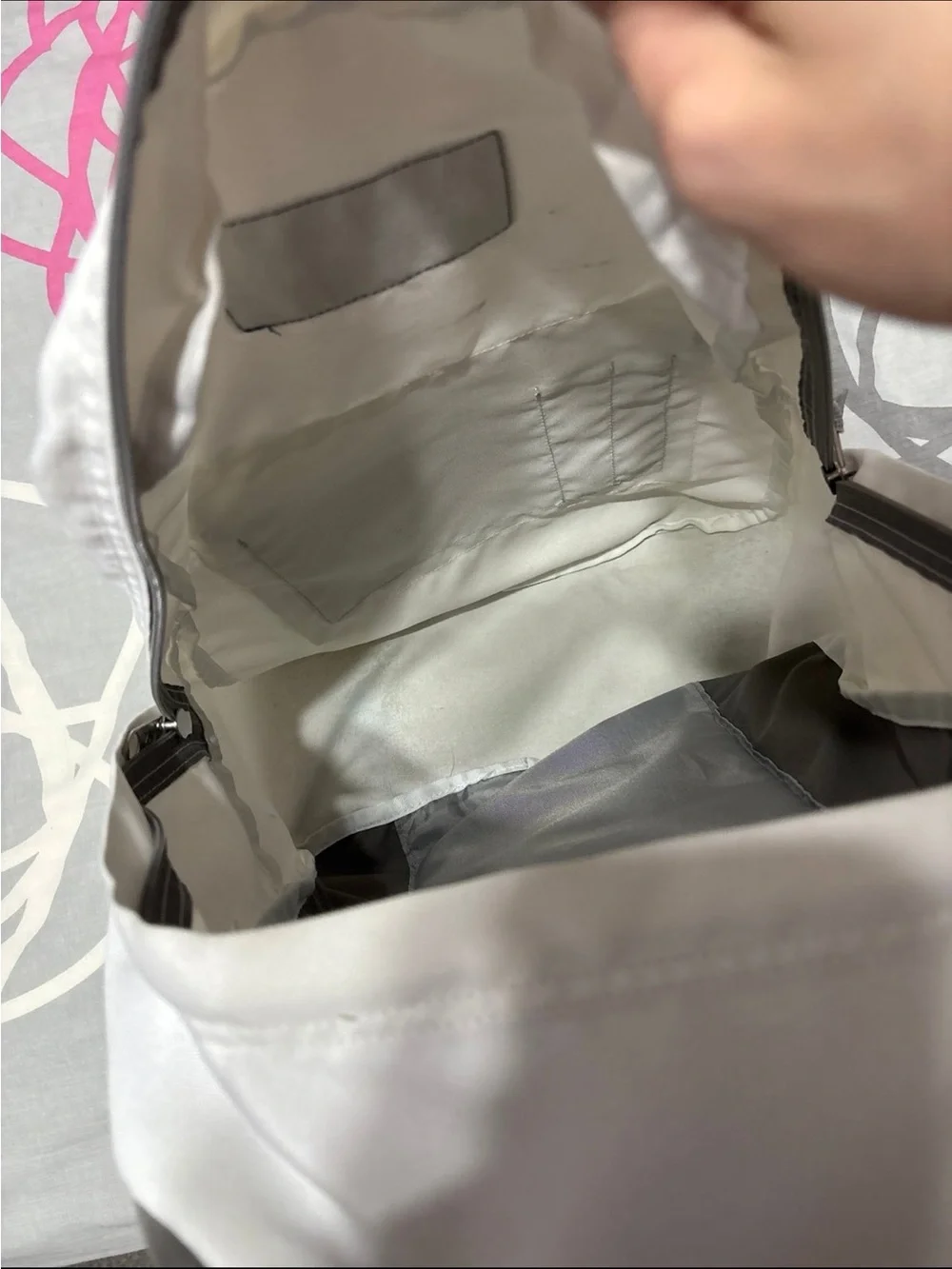 JanSport Superbreak White Backpack